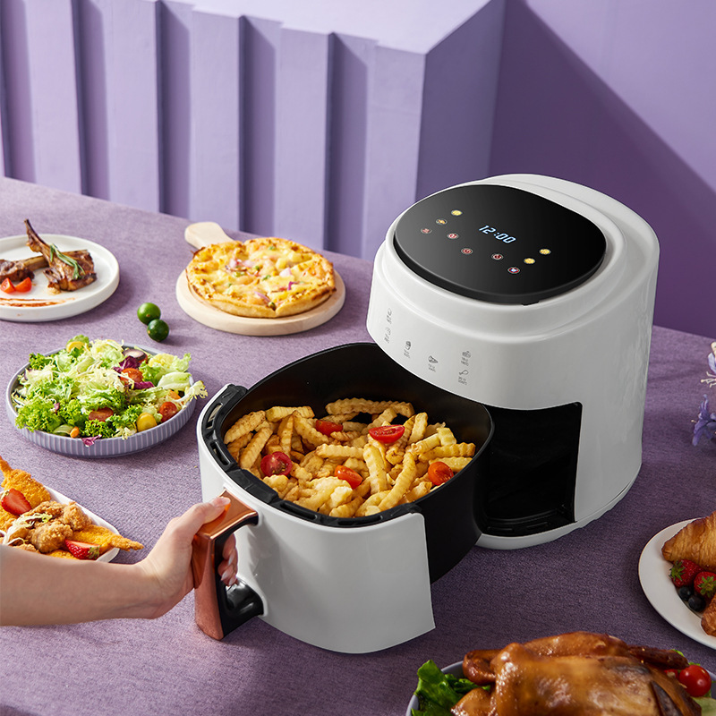 家用空气电炸锅大容量电烤箱一体多功能全自动智能8L Air Fryer